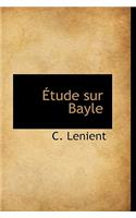 Tude Sur Bayle