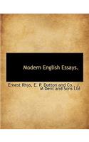 Modern English Essays.