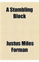 A Stumbling Block