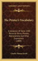 Printer's Vocabulary