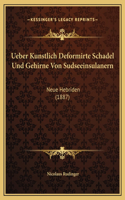 Ueber Kunstlich Deformirte Schadel Und Gehirne Von Sudseeinsulanern: Neue Hebriden (1887)