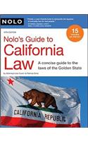 Nolo's Guide to California Law