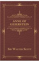 Anne of Geierstein: (English)