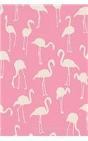 Pink Flamingo Blank Book