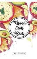 Blank Cookbook