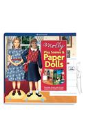 Molly Play Scenes & Paper Dolls