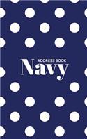 Address Book Navy