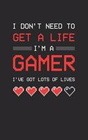 I don't need to get a life I am a gamer
