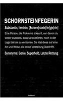 Schornsteinfegerin Notizbuch