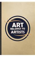 Art Belongs to Artists