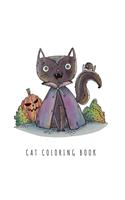 Cat Coloring Book: Cat Gifts for Toddlers, Kids ages 4-8, Girls Ages 8-12 or Adult Relaxation Cute Stress Relief Animal Birthday Coloring Book Made in USA