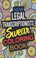 How Legal Transcriptionists Swear Coloring Book