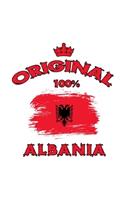 Albania Flag Notebook