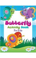 Butterfly Activity Book For Kids