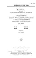 Water and power bills