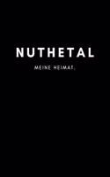 Nuthetal: Notizbuch, Notizblock, Notebook - Liniert, Linien, Lined - DIN A5 (6x9 Zoll), 120 Seiten - Notizen, Termine, Planer, Tagebuch, Organisation - Deine 