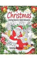 Christmas Coloring Book for Adults Relaxation