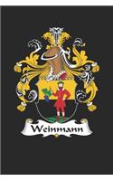 Weinmann: Weinmann Coat of Arms and Family Crest Notebook Journal (6 x 9 - 100 pages)