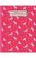 Unicorns Primary Composition Notebook