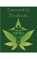 Cannabis Journal: Marijuana Review & Rating Journal / Log Book. Cannabis Accessories & Gift Idea For Medical & Personal Cannabis Tasting - Paper Blank Notebook Less S