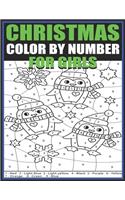 Christmas Color By Number For Girls