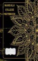 Mandala College Notebook