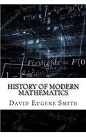 History of Modern Mathematics