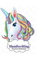 Handwriting Practice Notebook