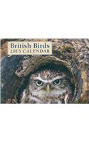 British Birds 2015 Wall Calendar 12x12