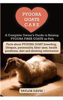 Pygora Goats Care