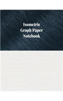 Isometric Graph Paper Notebook: 1/5 Inch Isometric Ruled, 120 Pages