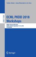 Ecml Pkdd 2018 Workshops