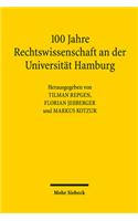 100 Jahre Rechtswissenschaft an der Universität Hamburg