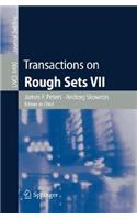 Transactions on Rough Sets VII