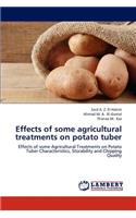 Effects of some agricultural treatments on potato tuber