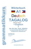 Wörterbuch Deutsch - Tagalog - Englisch A1