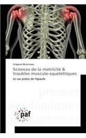 Sciences de la Motricité Troubles Musculo-Squelettiques