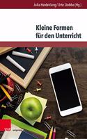 Kleine Formen Fur Den Unterricht