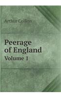 Peerage of England Volume 1