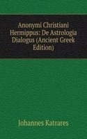 Anonymi Christiani Hermippus