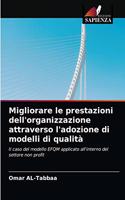 Migliorare le prestazioni dell'organizzazione attraverso l'adozione di modelli di qualità