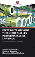 Effet Du Traitement Thermique Sur Les Performances de Laminage