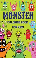 Monster Coloring Book For Kids