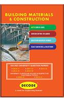 Decode Building Materials & Construction for AKTU ( Sem-III CIVIL Course 2013 )