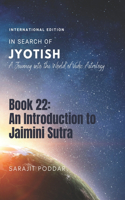 Introduction to Jaimini Sutra