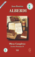 Juan Bautista Alberdi 12: obras completas