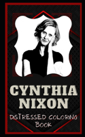 Cynthia Nixon Distressed Coloring Book