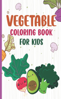 Vegetables Coloring Book for Kids