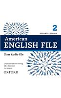 American English File 2e 2 Class Audio CDs