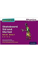 Read Write Inc. Phonics: Skateboard Sid and the hat (Purple Set 2A Storybook 1)